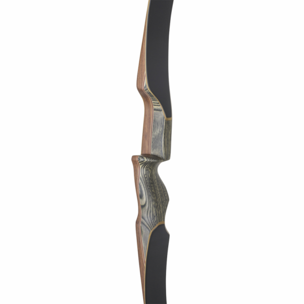 White Feather Fieldbow One Piece Lapwing Black 60 inch