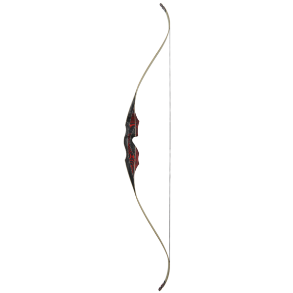 White Feather Accipiter one-piece fieldbow red